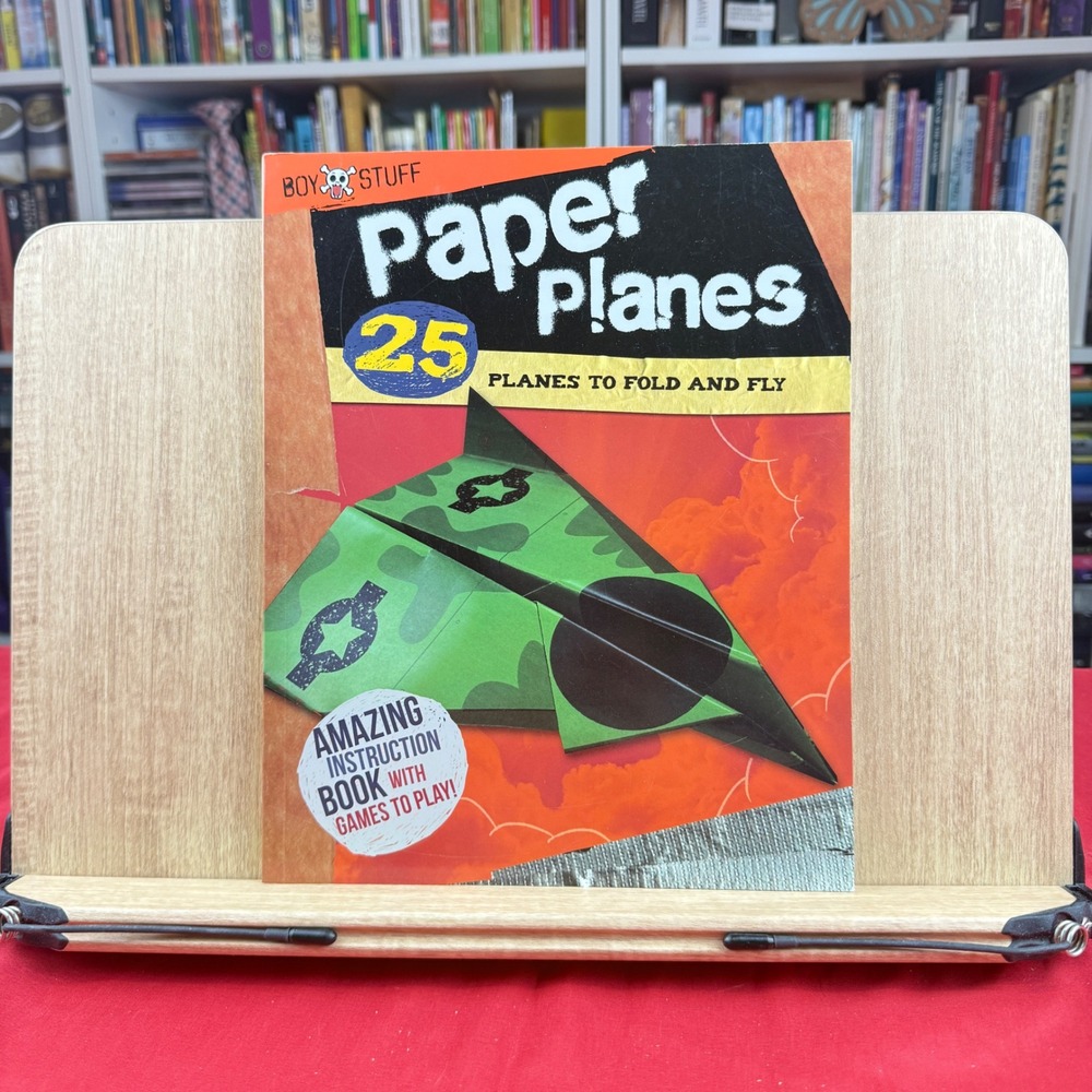 Boy Stuff 25 Paper Planes to Fold and Fly Instruction Book Parragon 2013 ISBN